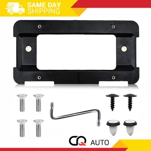Rear License Plate Mount Frame Holder Bumper Bracket for BMW + 6 SCREWS - Picture 1 of 6