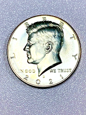2021-D  KENNEDY HALF DOLLAR UNCIRCULATED Cover