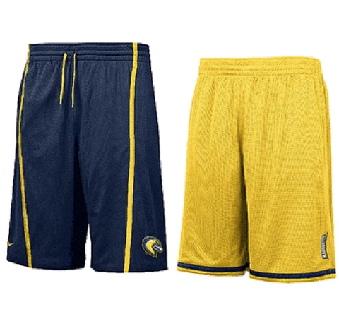Marquette Golden Eagles NikeFIT Dry 12” Inseam Reversible Mesh Force Shorts Cover