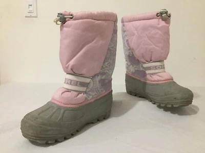 Botas de invierno SOREL 'Cub' con forros de fieltro rosa con gris y lavanda cachemira para mujer 7 Foto 1 de 4