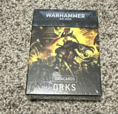 Warhammer 40k Datacards Orks Codex NUEVO EN CAJA TARJETAS SELLADAS 9ª Edición  Foto 1 de 2