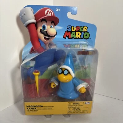 FIGURA DE ACCIÓN SUPER MARIO - MAGIKOOPA (KAMEK) - JAKKS Foto 1 de 4