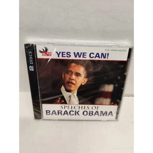 Yes we can! Speeches of Barack Obama CD New Sealed 2 Discs - Picture 1 of 3
