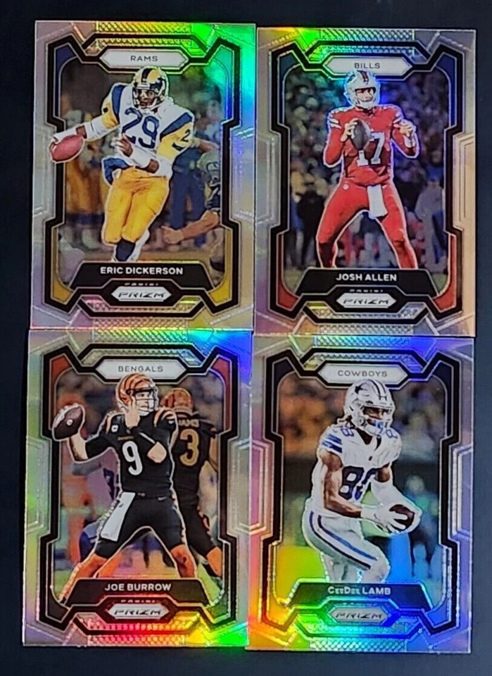 2023 Prizm Football SILVER PRIZMS 1-250 with You Pick the Card - Image 1 of 1