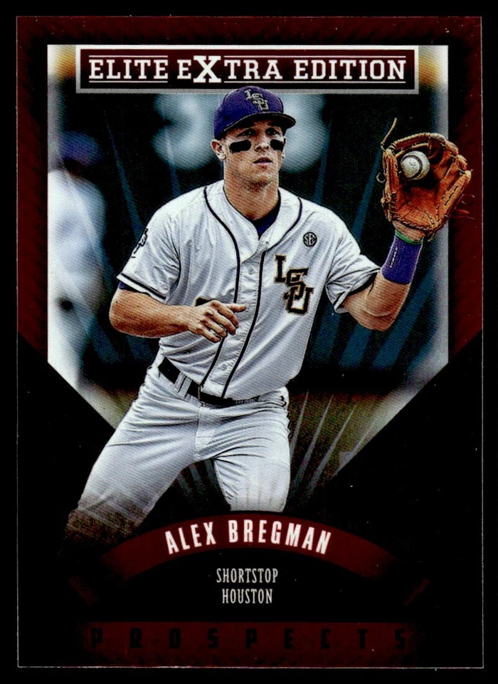 2015 Panini Elite Extra Edition Alex Bregman Rookie Houston Astros #3 - Image 1 of 2