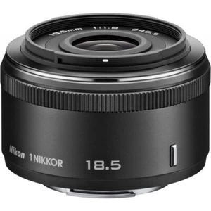 Nikon 1 NIKKOR 18.5mm F1.8 Prime Lens Black for CX Format - Picture 1 of 2