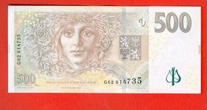Czech Republic issue 2009 - 500 Korun - Unc