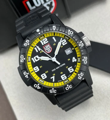 Luminox XS.0325 Leatherback Sea Turtle Black Dial Date Display Watch - Image 1 of 4