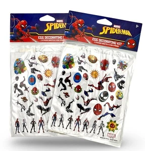MARVEL SPIDER-MAN! Easter Egg Decorating Kit Stickers BRAND NEW SEALED! - Picture 1 of 3