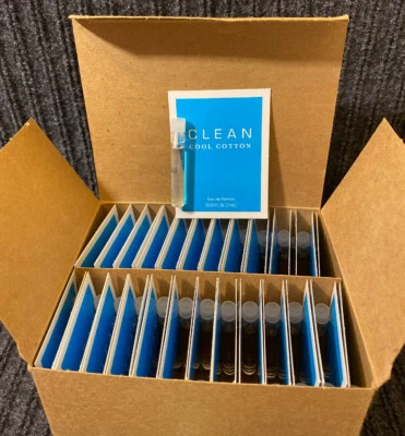 Чистый классный хлопок парфюмированная вода флакон брызги 0,03 унций ~ упаковка из 50 - Изображение 1 из 3