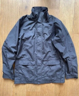 Eastern Mountain Sports Jacket Mens L Grey System3 Zip Rain Coat EMS Outdoor - Image 1 of 4