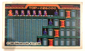 Super Mario Nintendo Official Menko Card Famicom 1985 Vintage Japanese 012