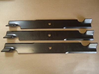 3 Pack USA MADE HD High Lift Mower Blades For Scag Ferris Bobcat 61" Zero Turns - Image 1 of 4