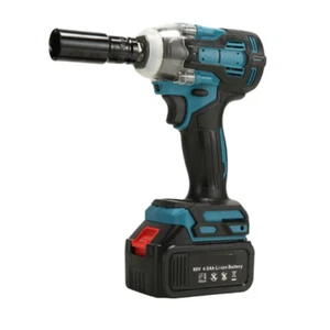 Llave de Impacto Eléctrica Sin Escobillas Inalámbrica Llave de Impacto con Batería y Cargador 21V - Imagen 1 de 9