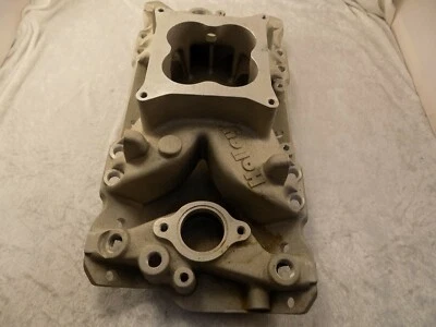 Holley 9901-101-1 EFI intake manifold NEW w/ shelf wear 1962-1986 Chevy SBC - Image 1 of 4