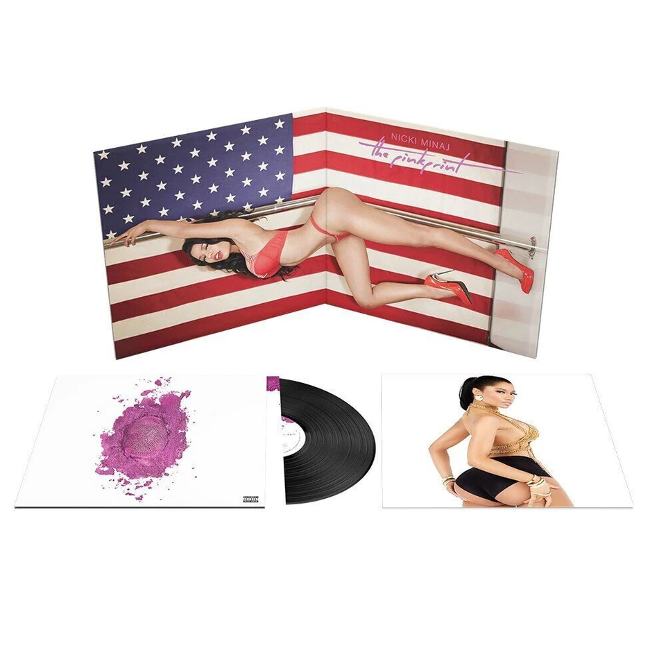 Nicki Minaj – The Pinkprint - 2 x LP Vinyl Records 12" - NEW Sealed - Hip Hop - Image 1 of 1
