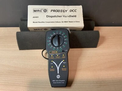 MRC Prodigy AD491 DCC Dispatcher Handheld Controller - Image 1 of 4