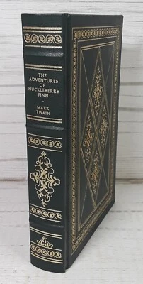 The Adventures Of Huckleberry Finn by Mark Twain, Franklin Library 1979  Foto 1 de 4