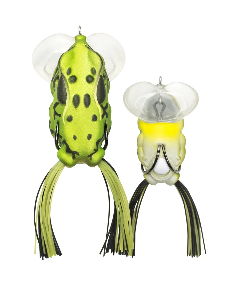 Lunkerhunt Ypaf01 LH Yappa FW Green Tea Frog Topwater Fishing Lure