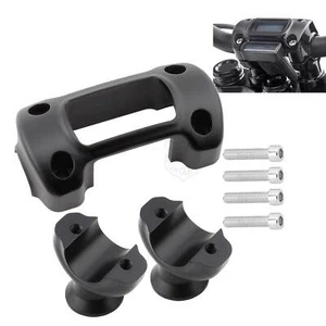 1 1/4" Handlebar Riser & Clamp Kit For Harley Street Bob Breakout FXBR 2018-2023 - Picture 1 of 8