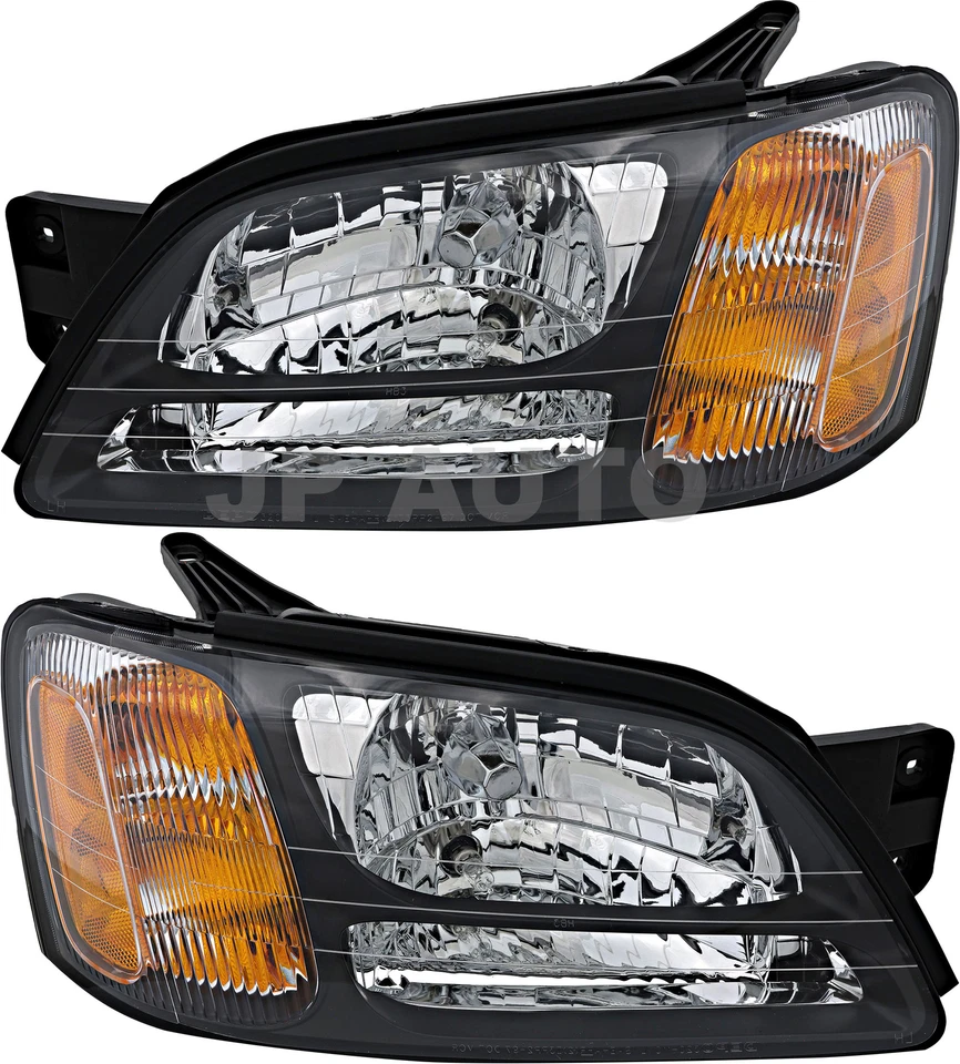 Par de faros halógenos para Subaru Baja Legacy Outback 2003-2006 Foto 1 de 4