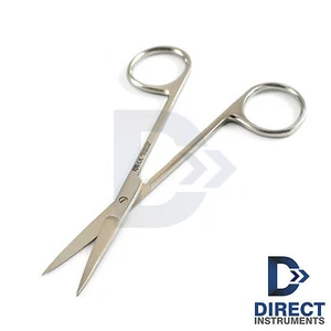 Tijeras médicas para encías de iris tejido quirúrgico dental recto tijeras súper cortadas afiladas - Imagen 1 de 4
