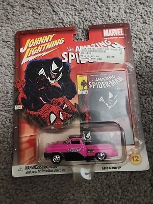Johnny Lightning Marvel the Amazing Spider-Man Kopper Kart Venom Diecast Foto 1 de 2