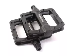 BMX Pedale Aluminium KHE MVP sealed schwarz 9/16 Zoll CrMo Achse Pins nur 440g - Bild 1 von 7