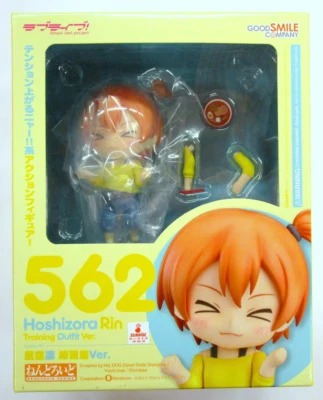 NUEVO Traje de Entrenamiento Nendoroid 562 Love Live Rin Hoshizora Ver. Figura de acción Foto 1 de 2