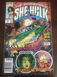 Sensational She-Hulk #16 9.2 (W) NM/M Howard The Duck Newsstand 1990 STOCK PHOTO - Picture 1 of 12