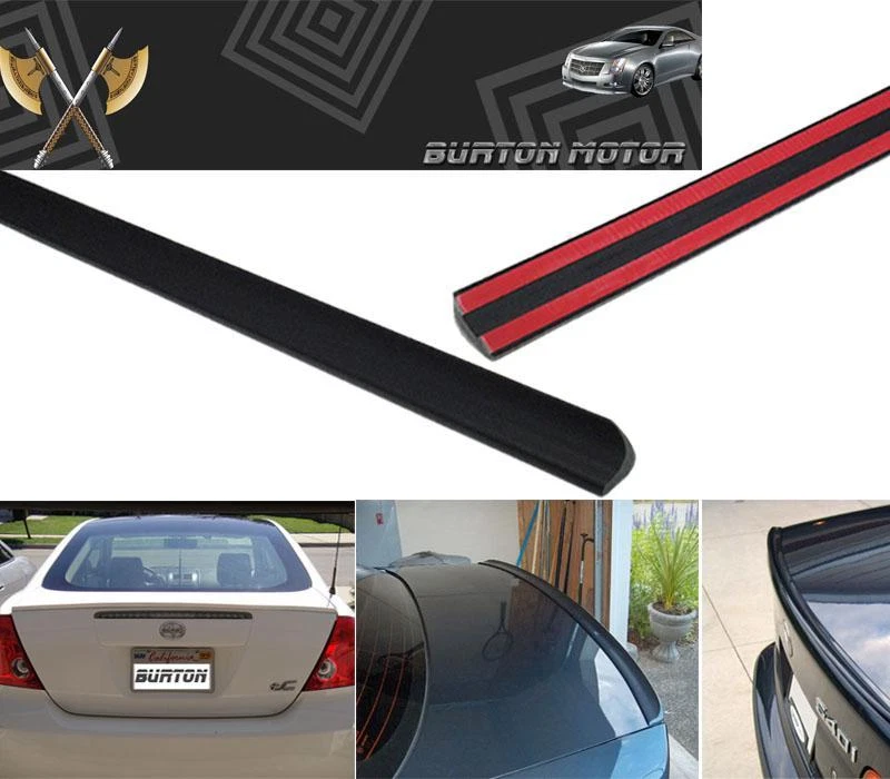 JR2 1997-2002 Mitsubishi Mirage Trunk Lip Spoiler - Imagem 1 de 1
