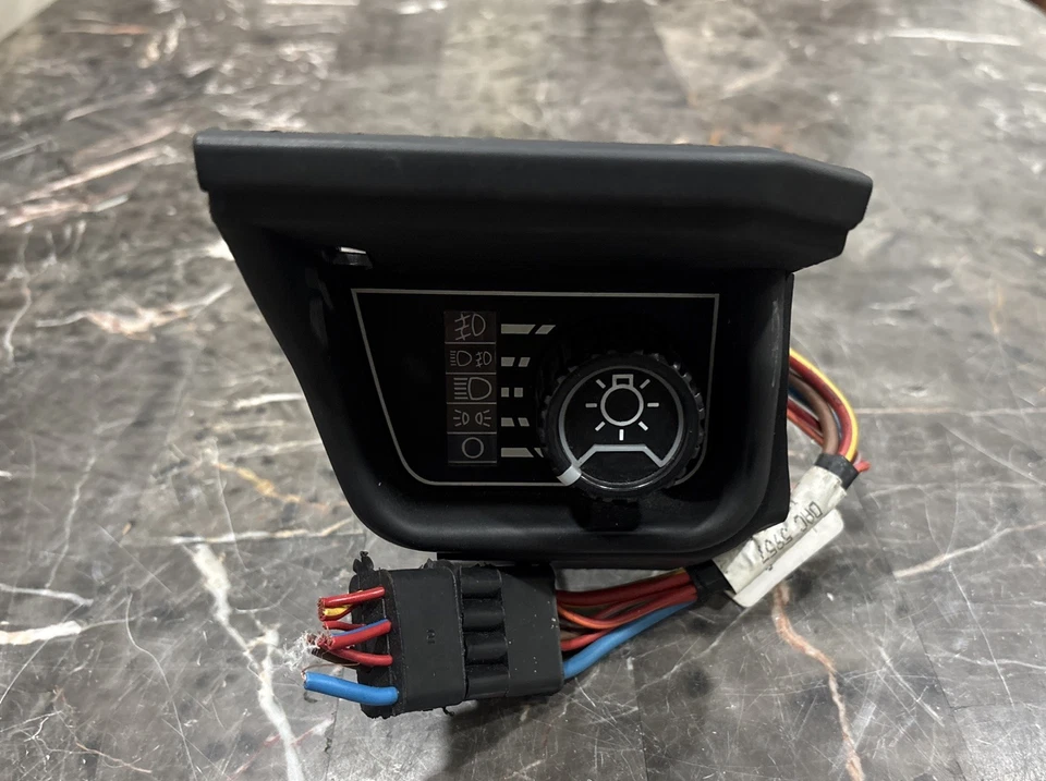 88-91 Jaguar XJS Headlight Lamp Control Dash Switch Panel Bracket OEM DAC5957 - Image 1 of 4