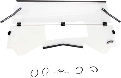 Moose Utility Full Folding Windshield for 2017 Can-Am Maverick 1000R Turbo UTV - Image 1 of 2