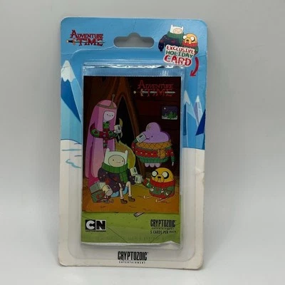 Paquete de 2 tarjetas coleccionables de Hora de Aventura Blister + Tarjeta de vacaciones Promoción ¡Envío gratuito! Foto 1 de 2