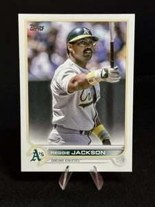Actualización Topps 2022 Reggie Jackson variación fotográfica SP #US9 - Imagen 1 de 2