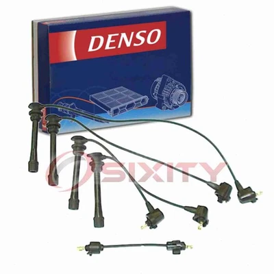 Комплект проводов свечей зажигания Denso для 1991-1997 Toyota Previa 2,4 л L4 свечи зажигания lk - Изображение 1 из 4