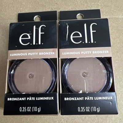 Lot Of 2 Elf Luminous Putty Bronzer - Vacay Mood - 0.35 oz  # 81566 - Image 1 of 3