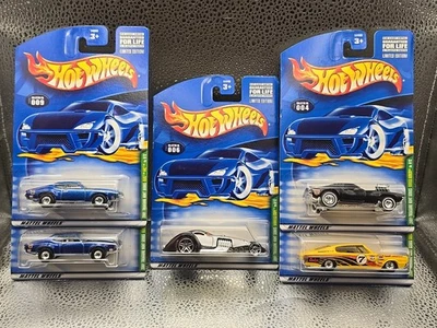 Hot Wheels 2001 Treasure Hunt Serie 5 Coches Lote Olds 442 - Cargador - Rodger Dodger Foto 1 de 4