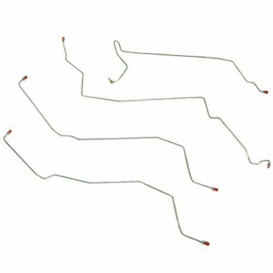 Kit de línea de freno delantero tambores traseros para Ford Windstar 1999-2003 GKT0101SS-CPP Foto 1 de 1