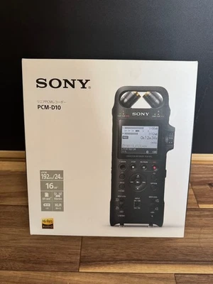 SONY PCM-D10 Linear PCM Recorder 16GB High-Res Rec 192KHz Japan PCMD10 Handheld - Image 1 of 4