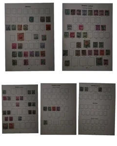 INDIA STATES GWALIOR / CHAMBA EARLIES MVFU / MINT 70+ STAMPS 5 Pages - Picture 1 of 6