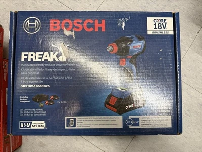 Bosch GDX18V-1860CB25 18V Connected-Ready Impact Driver/Wrench Kit New - Image 1 of 4