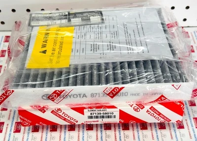 1PCS GENUINE OEM PART 87139-58010 Toyota & Lexus Charcoal Cabin Air Filter USA Foto 1 de 3