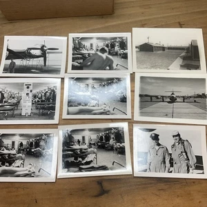1952 Fotos 581st Arg Mountain Home AFB Kaserne Flugzeuge selten Idaho Krieg B47 - Bild 1 von 24