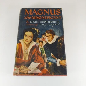 Magnus the Magnificent by Leslie Turner White 1950 Crown Book Club Edition HCDJ  - Picture 1 of 14