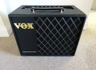 Vox VT20X Electric Guitar Amplifier, Valvetronix, 20W, Black - Image 1 of 3