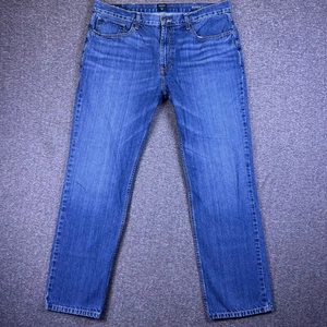 Nautica Jeans Herren 36x32 Blau Relaxed Denim Straight Freizeit Alltag Passt 37x30,5 - Bild 1 von 13