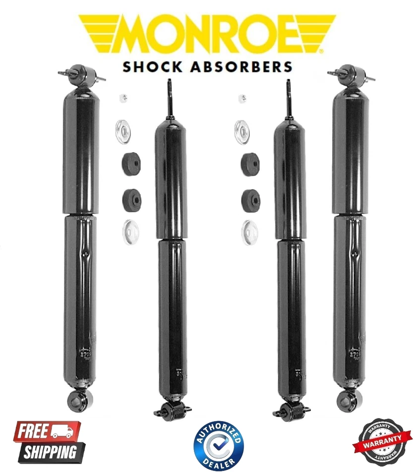 Complete Monroe Front & Rear Shock Absorber OESpectrum fits 91-01 Jeep Cherokee - Изображение 1 из 1