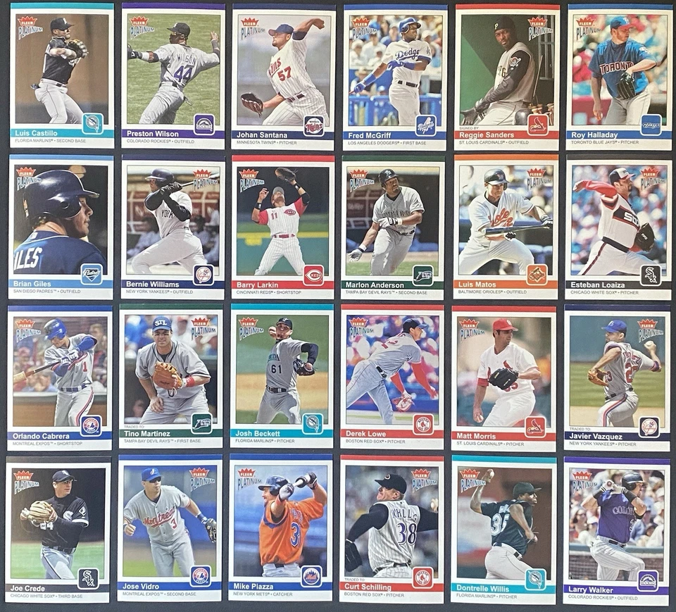 2004 Fleer Platinum - Baseball Cards - Complete Your Set - You U Pick - Image 1 of 1