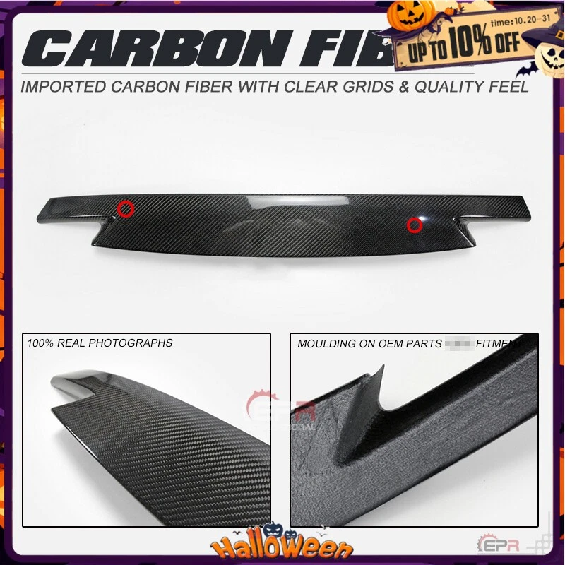 For Mazda MX5 Miata ND Carbon Fiber Front Grill Cover Grilles Tuning Body Kit Foto 1 de 4